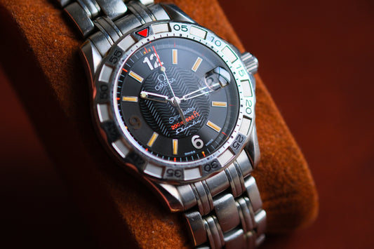 Omega Autoquart Seamaster 200m/666ft 2514.50 Omegamatic Limited Edition #0525/ 1997