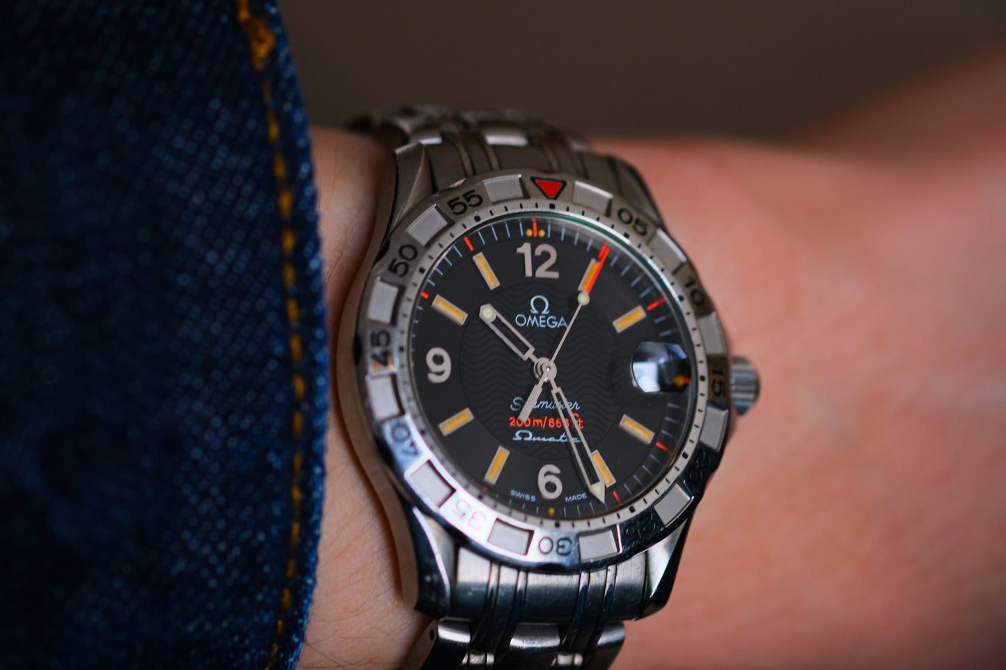 Omega Autoquart Seamaster 200m/666ft 2514.50 Omegamatic Limited Edition #0525/ 1997