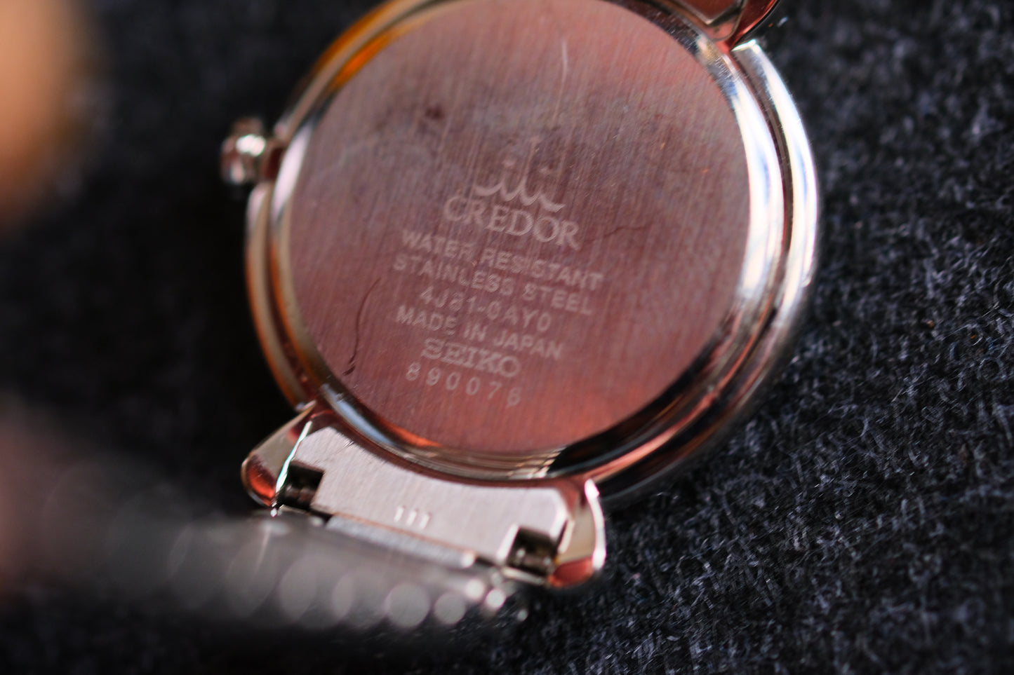 Credor GSAS939 4j81-0AY0 LinearX Lady Excellent Condition