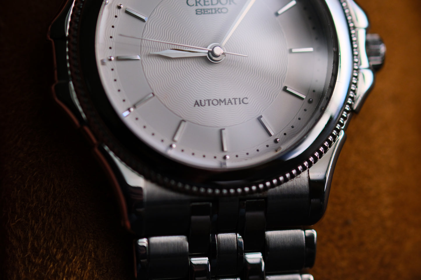 Credor Seiko Pacifique GCBB997 Automatic 4s71-6A00 18KWG White Dial