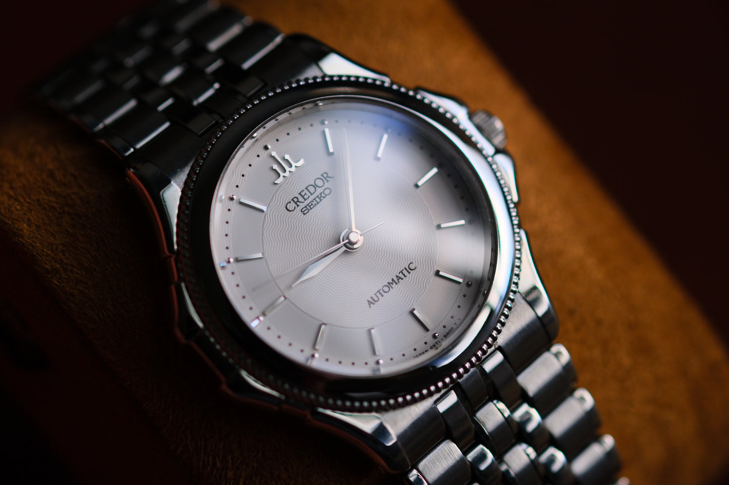 Credor Seiko Pacifique GCBB997 Automatic 4s71-6A00 18KWG White Dial