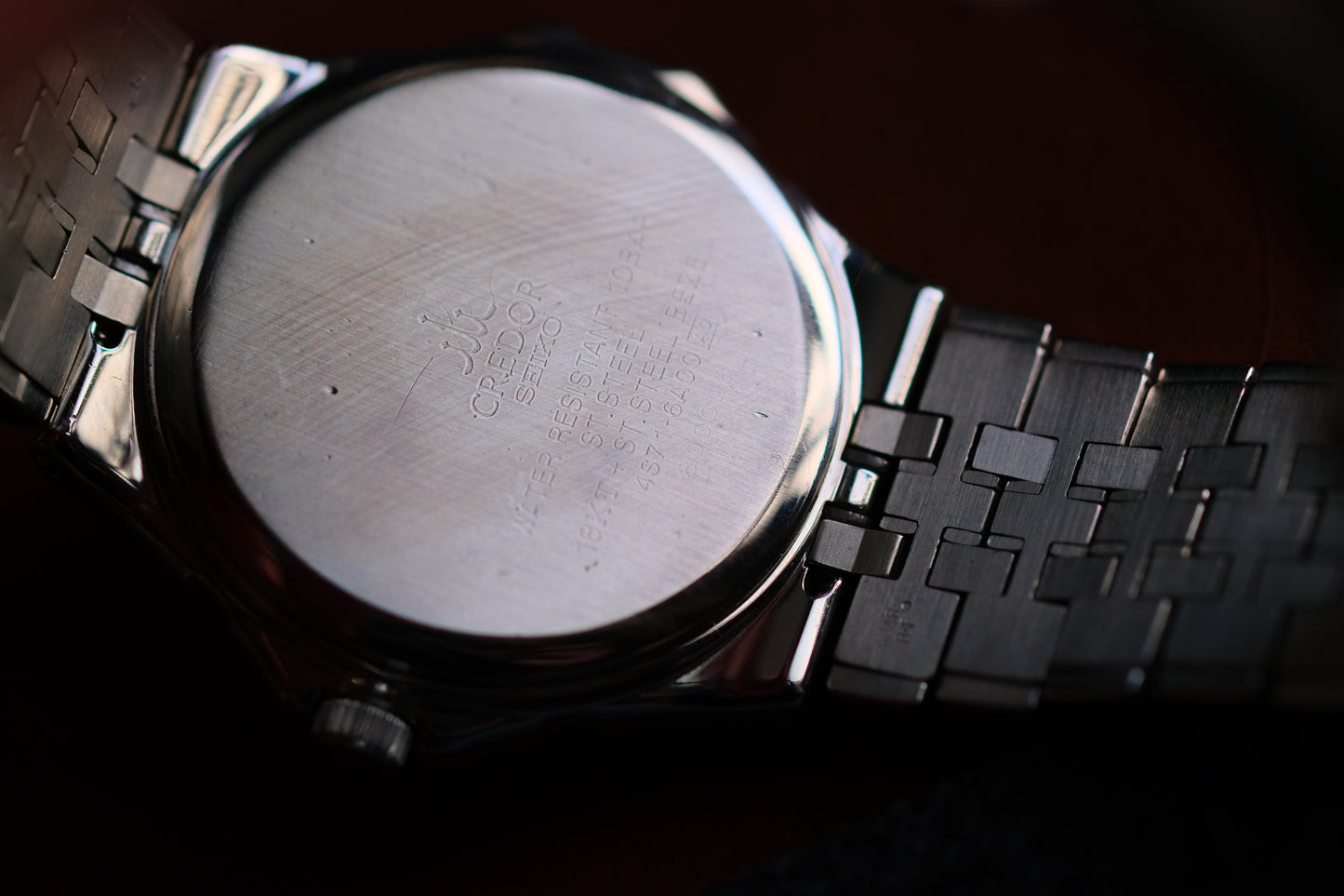 Credor Seiko Pacifique GCBB997 Automatic 4s71-6A00 18KWG White Dial