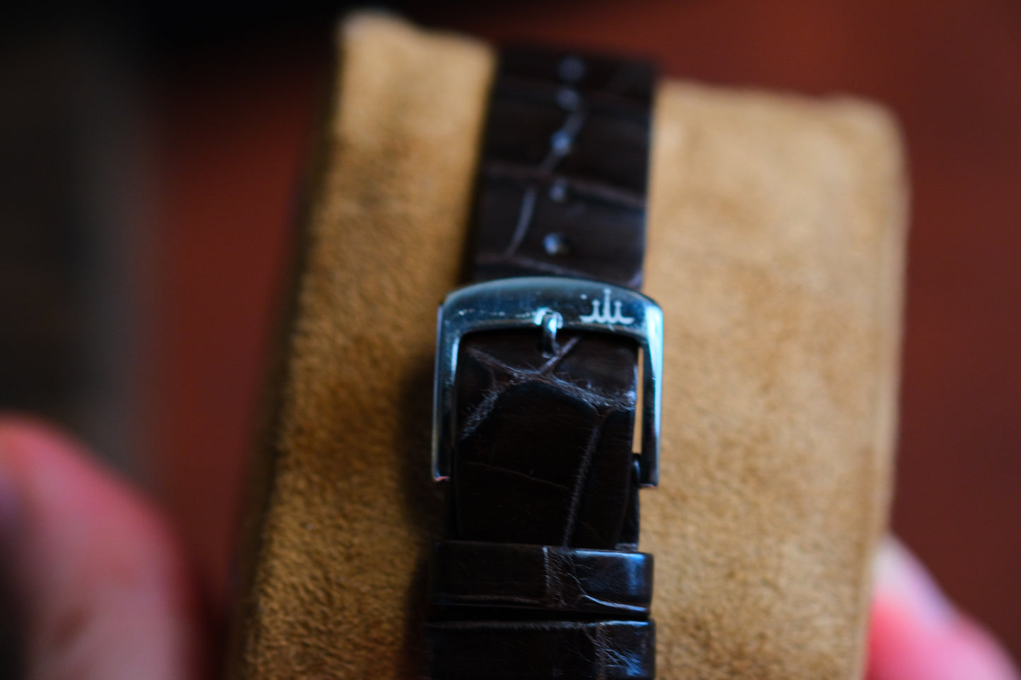 Credor Tank Signo GCAR049 8j81-0AK0 Quart Fabric-textured dial