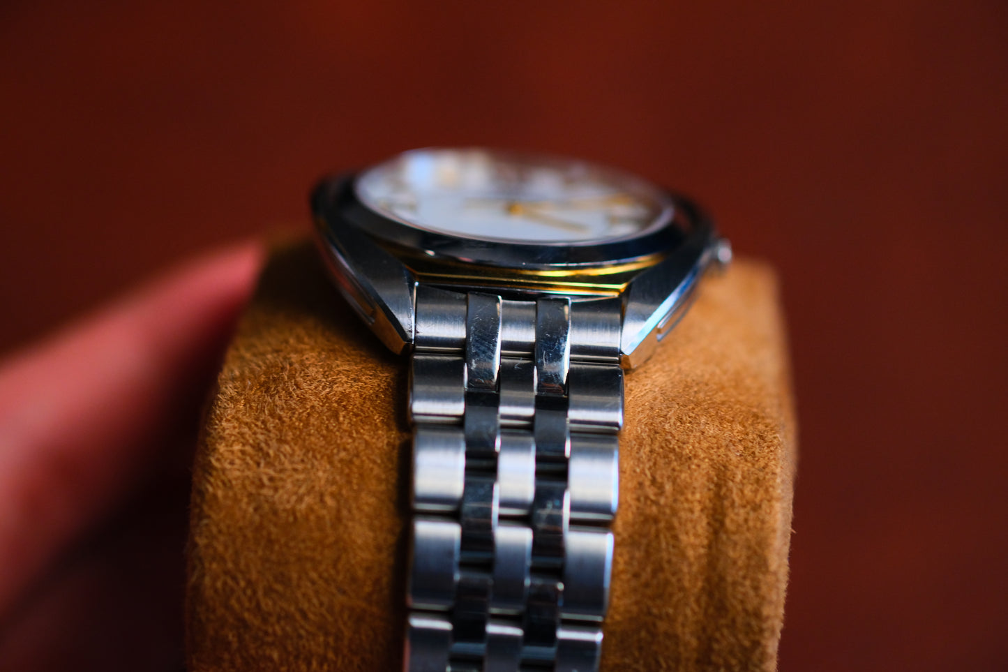 Credor GCAZ052 8j86-0AA0 Signo 18K/SS Quart Good Condition