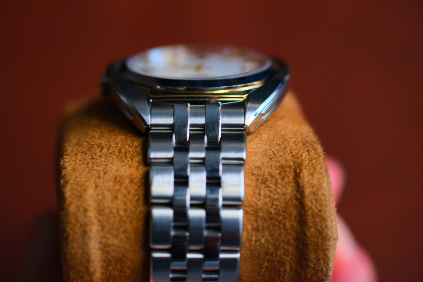 Credor GCAZ052 8j86-0AA0 Signo 18K/SS Quart Good Condition