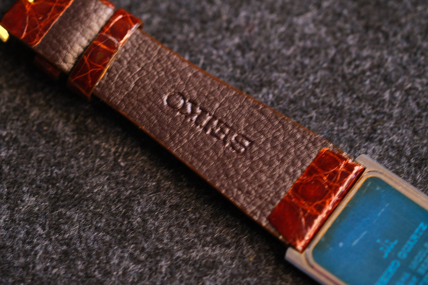 Credor Tank Men 6730-5090 14K Bezel SHA MIDDLE