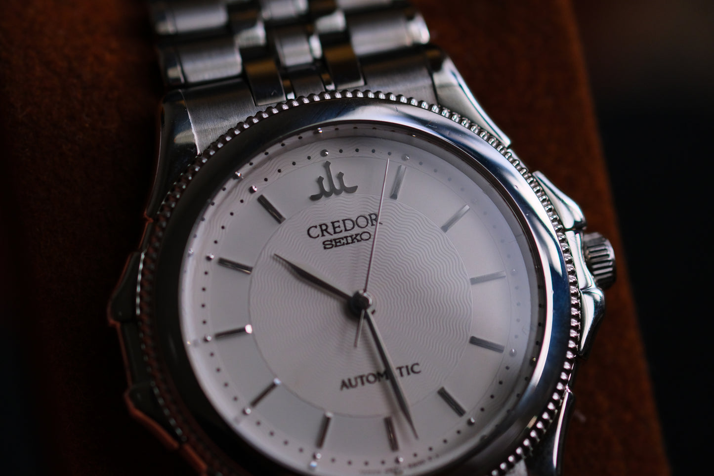 Credor Seiko Pacifique GCBB997 Automatic 4s71-6A00 18KWG White Dial