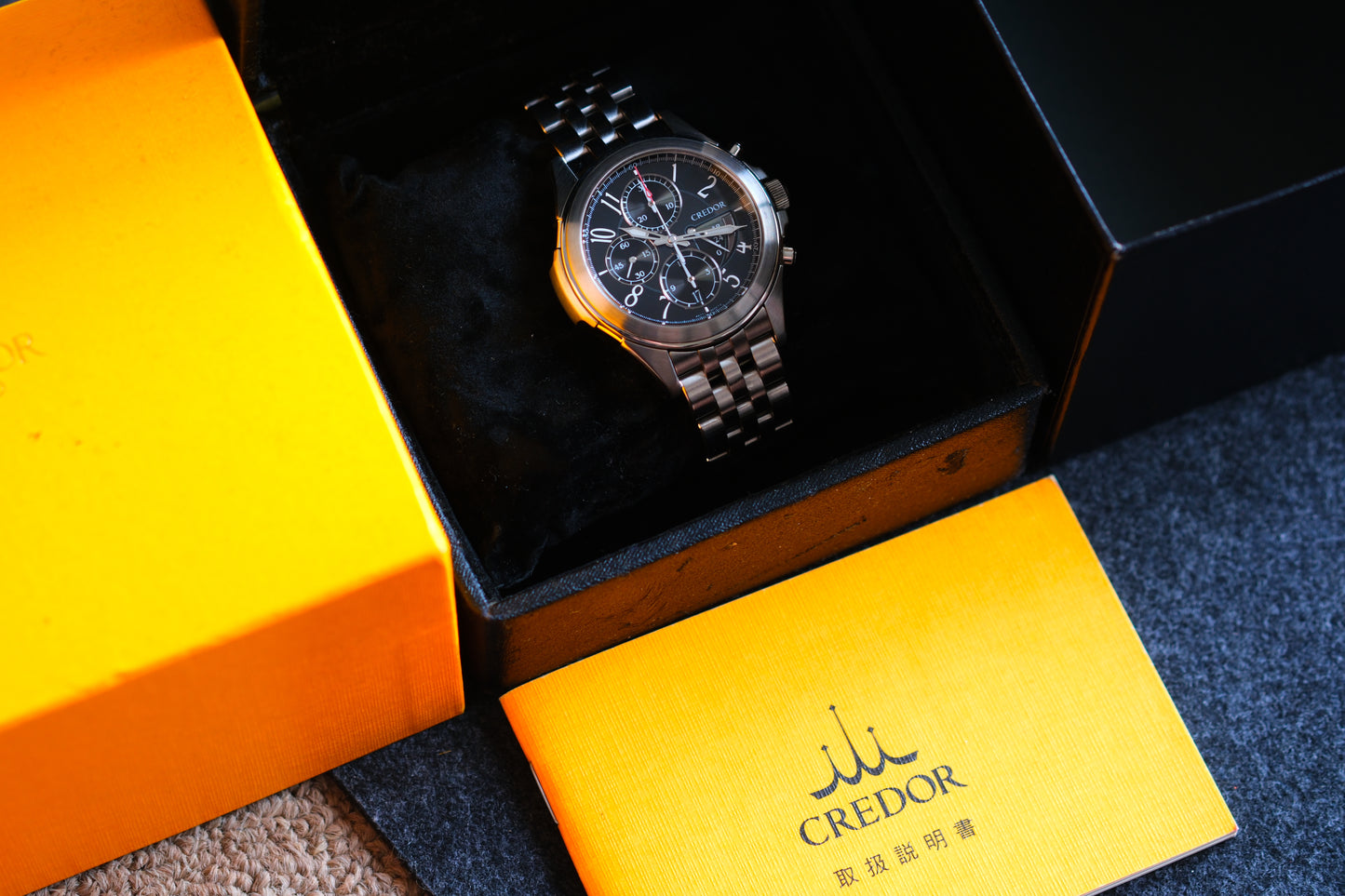 Credor GCBK989 Pacifique Chrnograph 6S77-00B0 Full Serviced Excellent Condition
