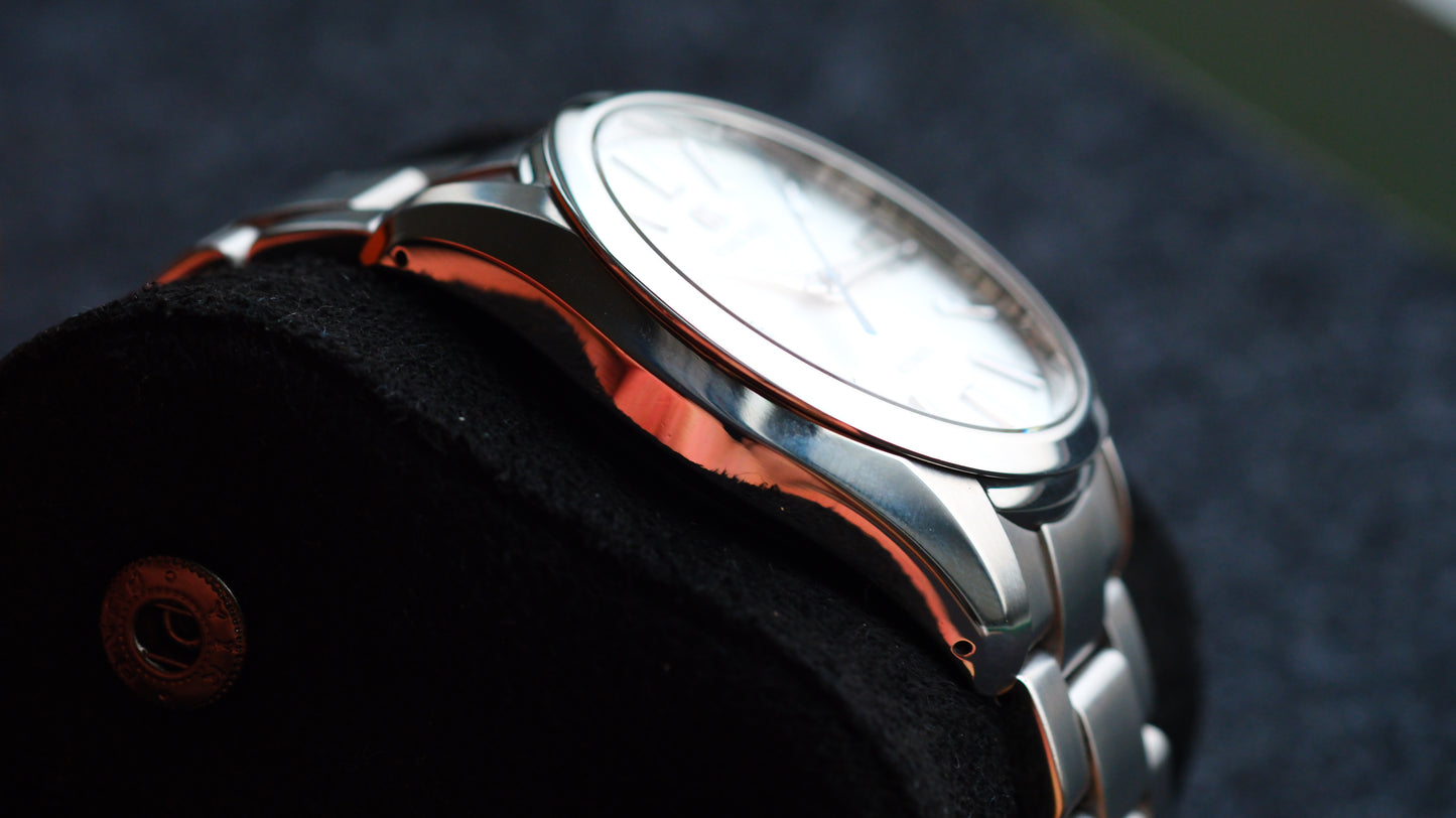 Grand Seiko SBGR307 9S68 Heritage new GS Logo Version White Dial Excellent Condition Full Box