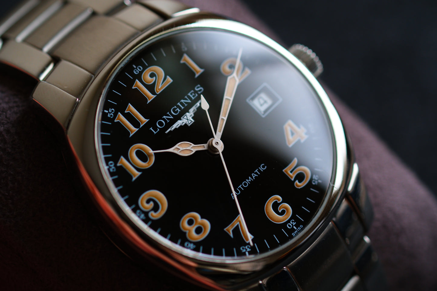 Longines L2.699.4.53.2 Spirit Heritage Automatic Excellent Condition Serviced