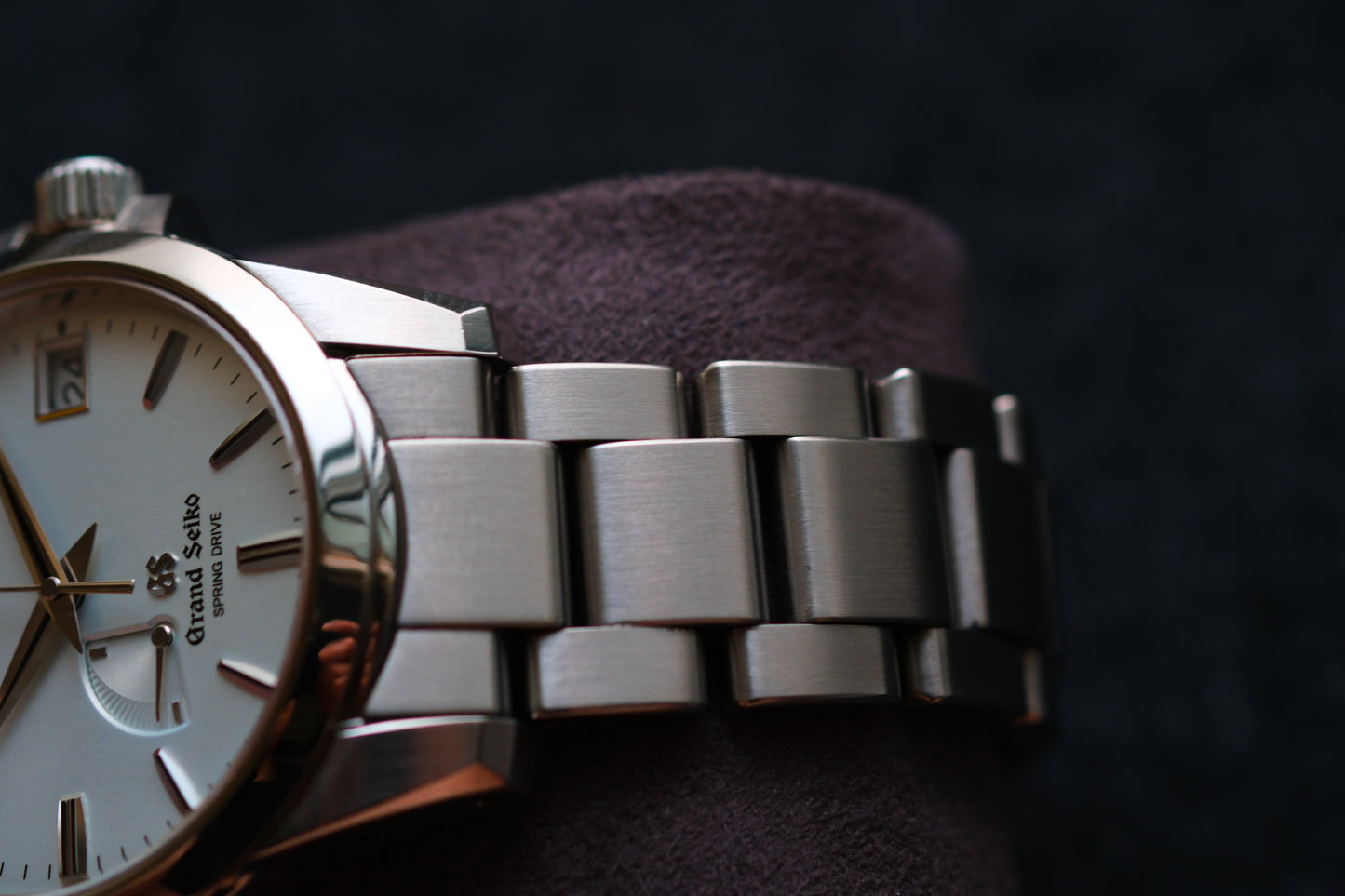 Grand Seiko SBGA015 9R65-0AG0 Spring Drive Ice Blue Dial Excellent Condition
