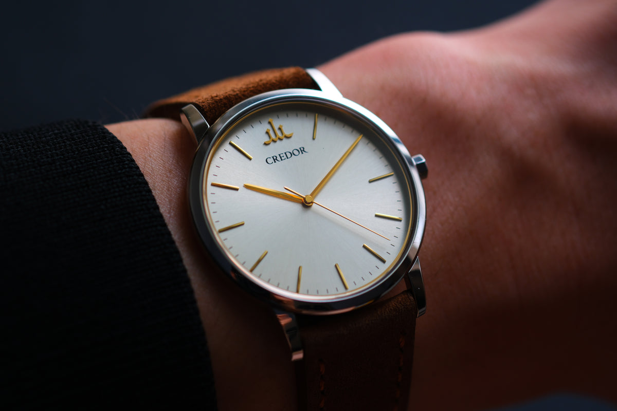 Credor Signo GCAR047 8J81-0AJ0 Dress Watch 36mm 6mm Thin Full Paper Excellent Condition