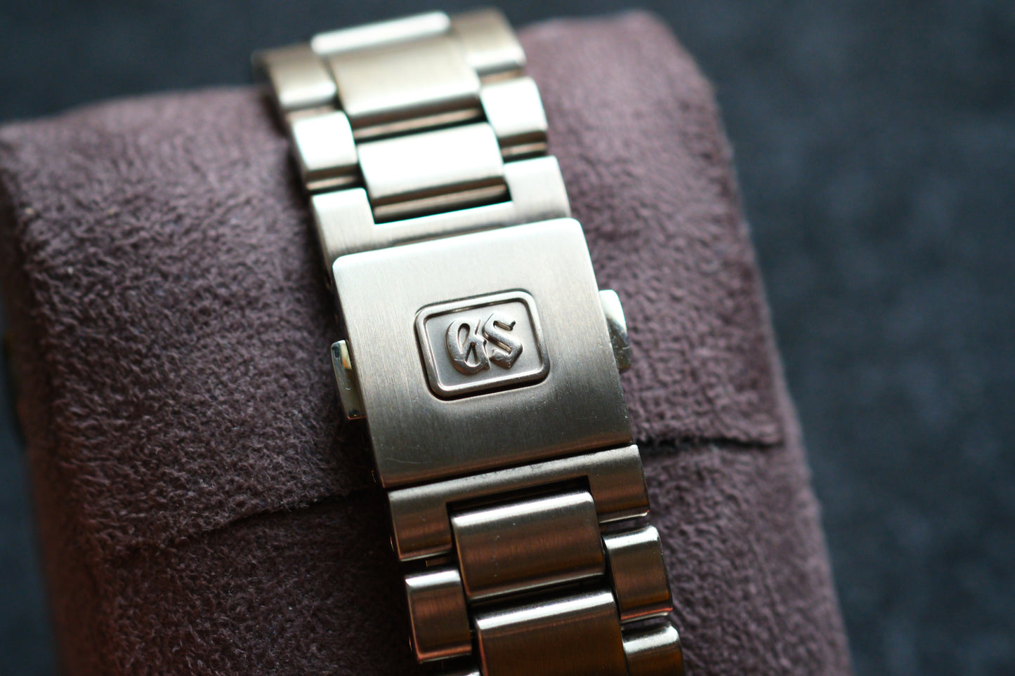 Grand Seiko SBGA025 9R65-0AG1 Spring Drive Texture Dial Excellent Condition Full Box Paper Full Serviced