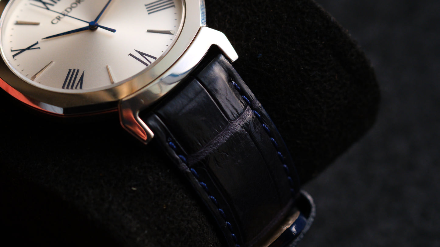 Credor GCAR975 8j81-0AS0 Linealx White Dial Excellent Condition