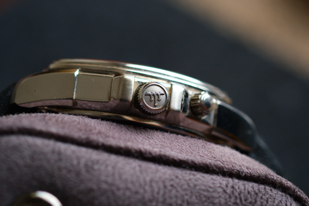 Credor Pacifique Tonneau GCBG973 4s77-00B0 RetroGrade Good Condition