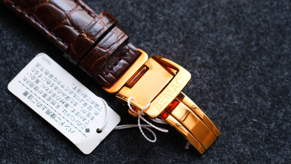 Seiko BEMAC Anniversary SZSD001 6R24-00D0 Double Retrograde Rose Gold Unused Like New Condition