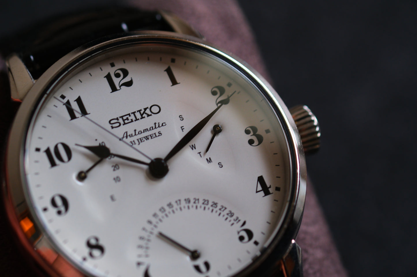 Seiko Presage SARD007 JDM Retrograde Day Date Enemel Dial Good Condition