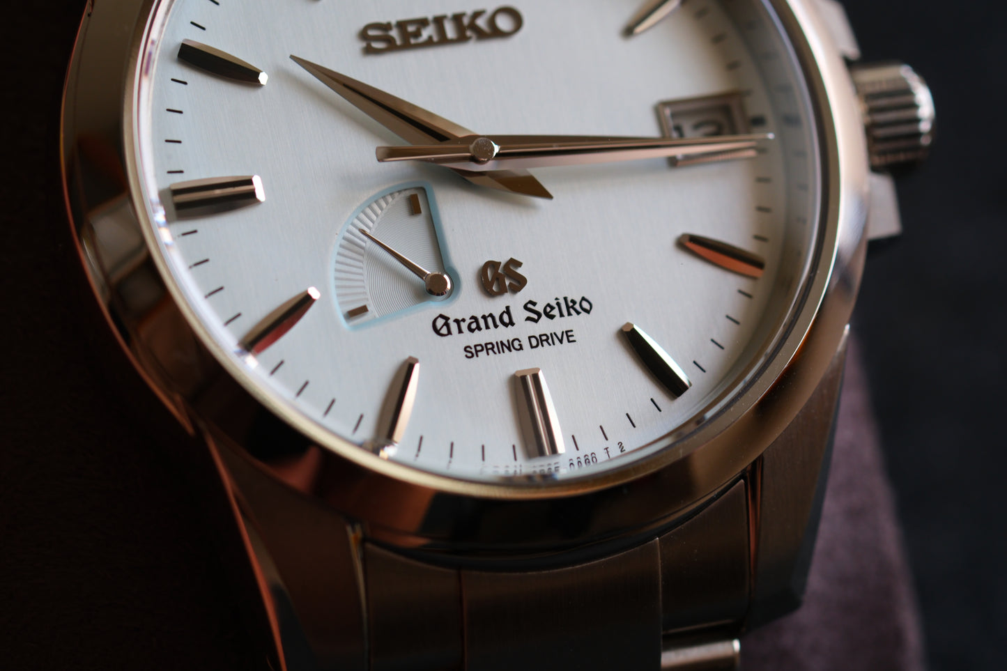 Grand Seiko SBGA015 9R65-0AG0 Spring Drive Ice Blue Dial |Excellent Condition| Full Serviced|