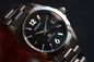 Grand Seiko SBGX035 9F62-0A60 HAQ 12-Sided Bezel Black Woven Dial Great Condition