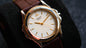 Credor Pacifique Leather Strap 9581-6060 18K Gold Bezel two tone Dial
