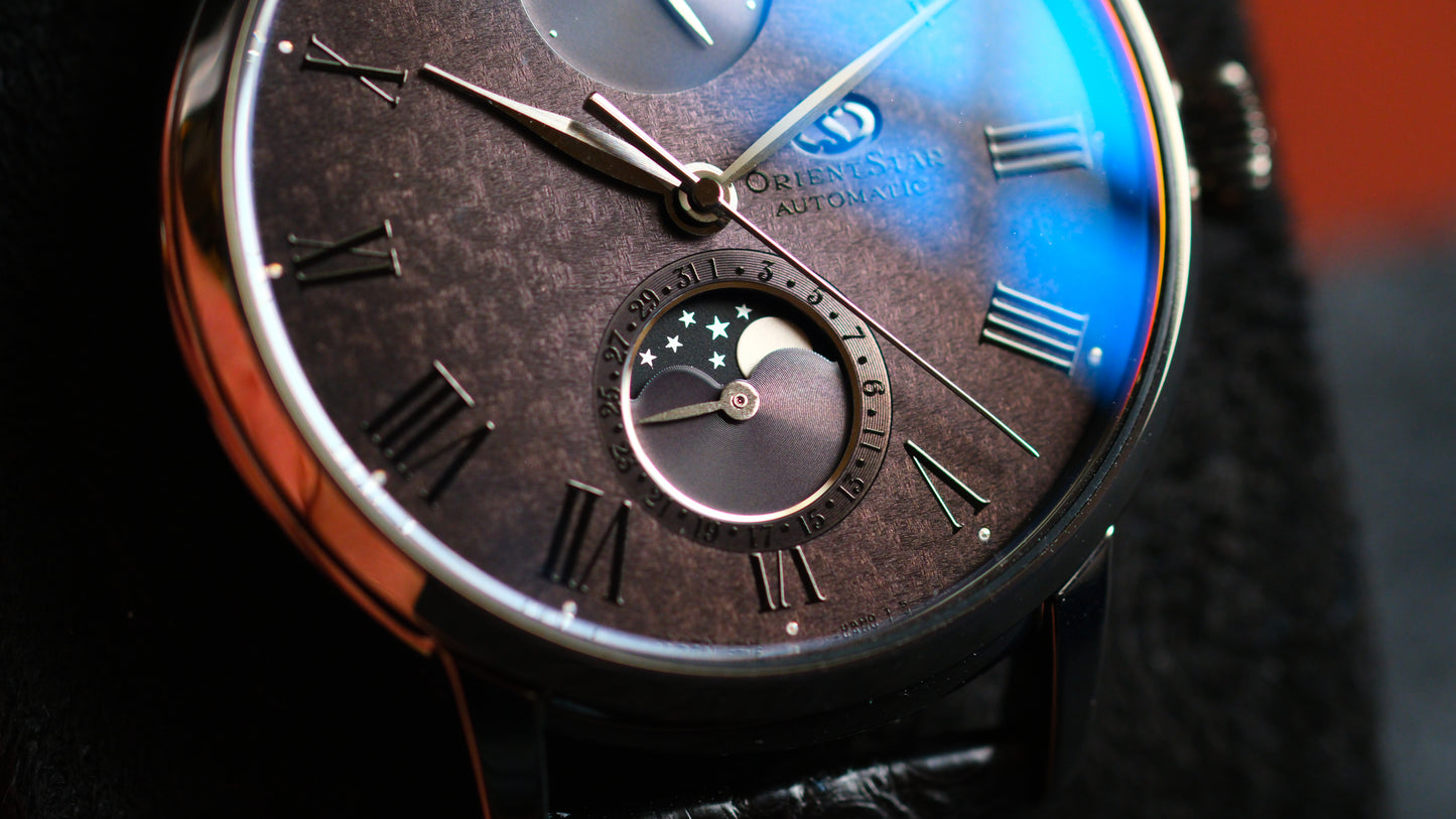 Orient Star  M45 F7 RK-AY0122N Moonphase  Black Dial Limited 60