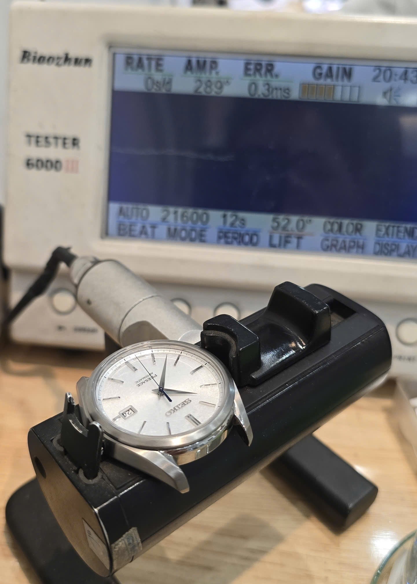 Seiko Pressage SARX055 6R15-04A0 Full Titan | Snow Flake Dial| Full Box Paper| Excellent Condition| Serviced
