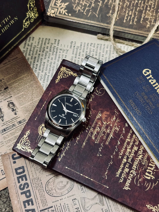 Grand Seiko SBGX061 Quart 9F62-0AB0 Black Dial